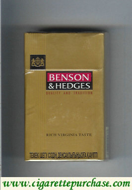 Benson Hedges Rich Gold cigarette Kazakhstan